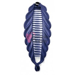 Accesoriu tip banana pentru prins parul din plastic PZS007OO - Albastru